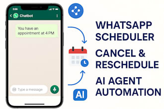 do n8n ai agent appointment scheduling cancelling calender whatsapp chatbot fix