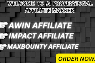 be your affiliate account approval expert for awin, impact, maxbounty and more
