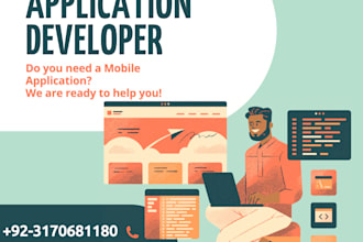 design and develop beautiful flutter mobile apps