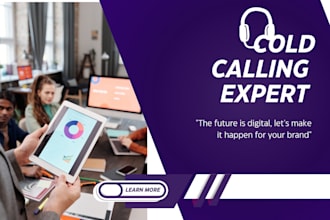 high ticket cold caller appointment setter for saas, real estate and business
