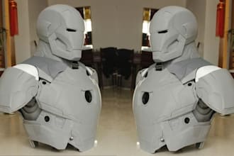 create 3d cosplay creation 3d wearable foam armor cosplay mask for 3d printing