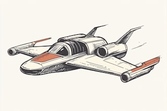 make sci fi art for you