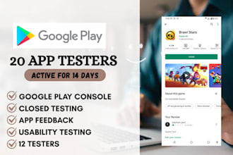 20 android app google play testers 12 app playstore game tester closed testing