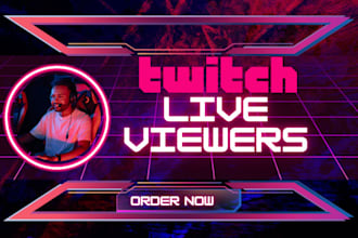 do twitch promotion, optimize your twitch channel to bring in live viewers