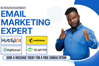 copy write email automation pop form list segmentation klaviyo mailchimp hubspot