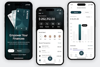 develop neobank app money transfer app p2p app payment app wallet app loan app