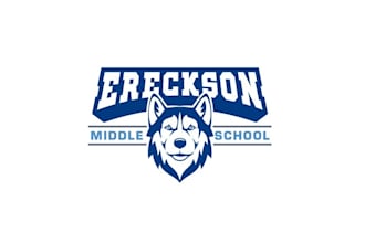 design ereckson middle school logo