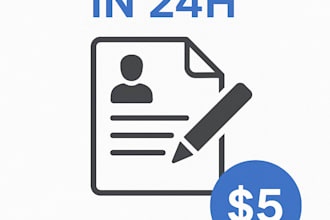 write your CV, cover letter, bio or message with style and precision in any lang