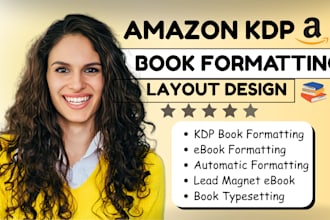 do book editing ebook formatting and layout design amazon kdp book typesetting