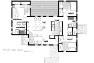 architect, draftsman for house floor plans permit drawing