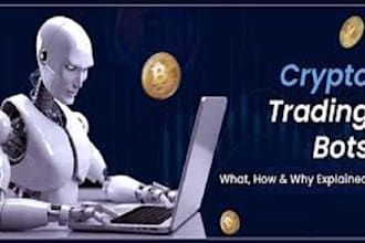 create crypto bot like pump fun, trading volume, bundle and telegram bot