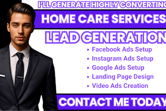 home care leads,home care facebook ads,home care google ads,home care video ads