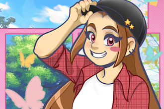 puedo dibujar anime, chibi, furry, fan art, cute, infantil