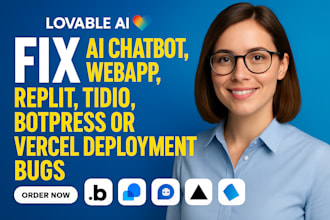 fix ai chatbot webapp replit tidio botpress ai vercel vo deployment bugs