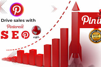 be your pinterest SEO marketing manager for blog nd business