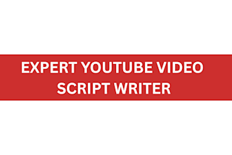 write a professional youtube video script