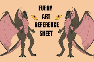 draw original fursonal, anthro, character, reference sheet, nsfw and sfw