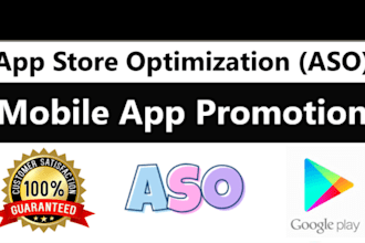 get you a mobile app promotion, android game marketing, ios app promotion,