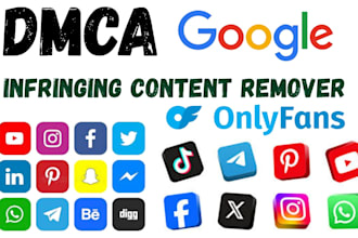 report and remove copyright infringement leaked content google,reddit,fb,ig,x