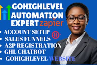 gohighlevel saas automation funnels crm integrations vapi ai a2p ghl VA expert