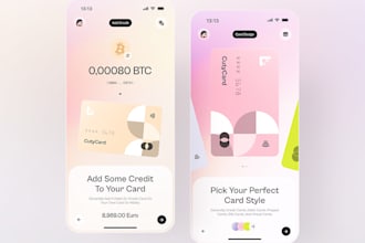 a custom fintech app, money transfer app, payment app, neobank app, bank app