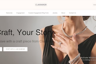 design jewelry shopify store, shopify jewelry store, jewelry website