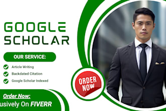 do backdate citation and increase google scholar citation using researchgate
