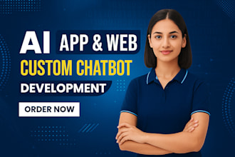 develop ai mobile app, ai website, ai software, saas apps, ai chatbot