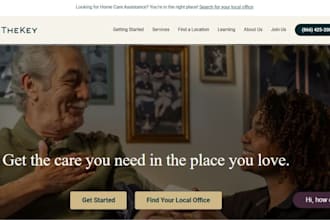 home care website healthcare  medical elderly care dental