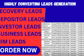 give live forex crypto leads, binance leads, investor leads, coinbase leads
