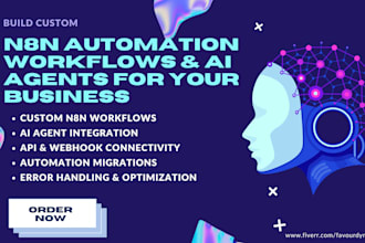 build custom n8n automation workflows and ai agents for your business