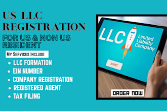create your llc in wyoming, llc formation in US open llc for non US resident