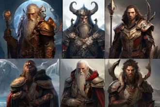 draw any fantasy character that you want