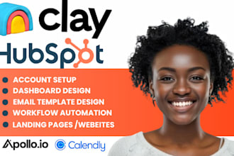 set up clay com enrichment apollo io sequences hubspot crm automation workflows