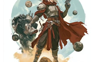 draw your dnd character art