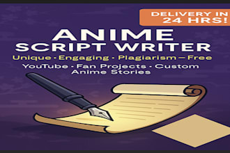 create a captivating anime script in just 24 hours