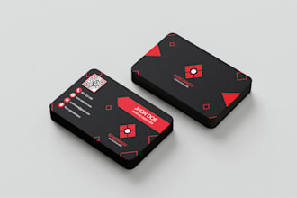 do professional and unique business card design