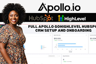 boost healthcare real estate sale with apollo hubspot gohighlevel CRM automation