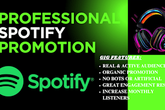 do professional spotify music promotion