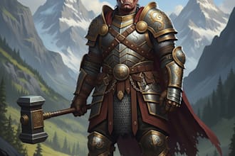 draw your dnd party art or dnd character art no ai