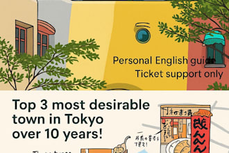 guide you to a popular anime museum in tokyo ticket included