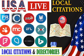 put business on 350 USA local citations directorie local SEO