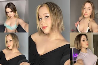 create stunning hyper realistic ai influencer model and nsfw model for instagram