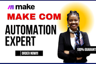 do make com scenario, fix make com automation scenario, integromat webhook api