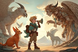 design children book illustration and children book cover