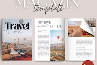 design magazine layout interior cover pages, design newsletter brochure lookbook