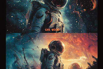 design fantasy, romance and sci fi book covers