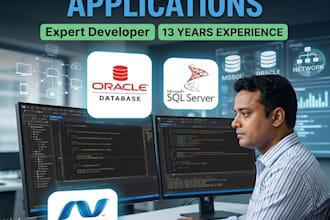 build enterprise asp dotnet core mvc web apps with oracle and mssql