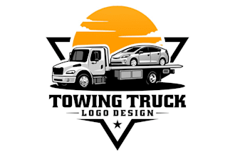 design professional towing logo