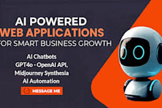 build ai powered website with openai integration for automation